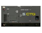 Дизельный генератор CTG 83YU в кожухе с АВР